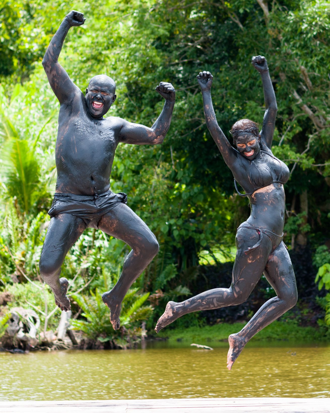 Experiencia de barro negro medicinal en la selva peruana